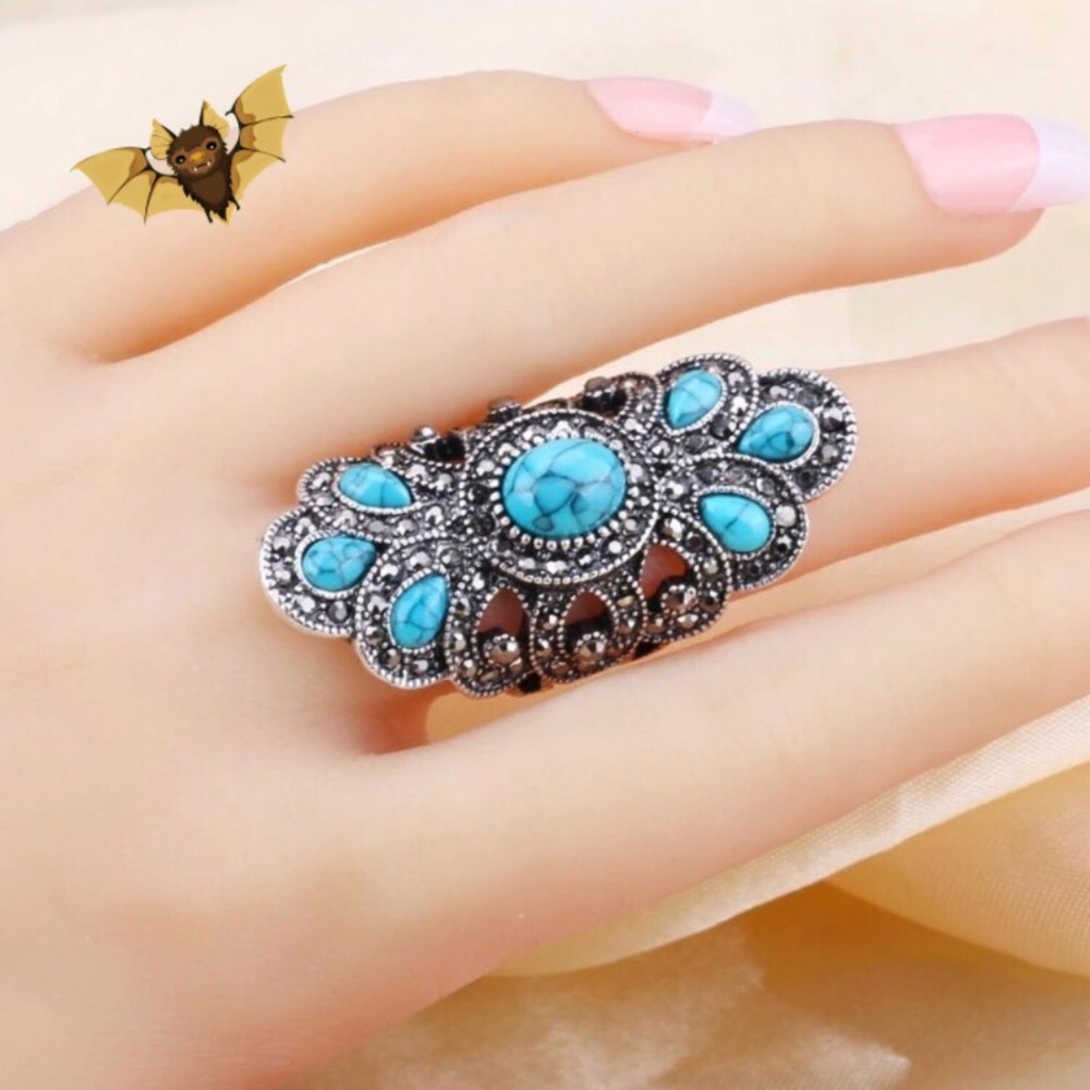 👛👗🕶5/25🕶👗👛 Bohemian Vintage Silver Ring